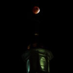 Eclipse-clock-tower - Blood Moon