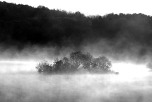 Chittning Island - Black and White