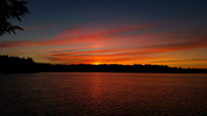 Sunset-Grass-Lake