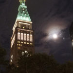 Moon & Prudential Clock Tower, NYC