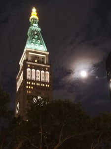 Moon & Prudential Clock Tower, NYC