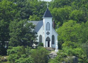 St. Brendon's Church on the St Lawrence